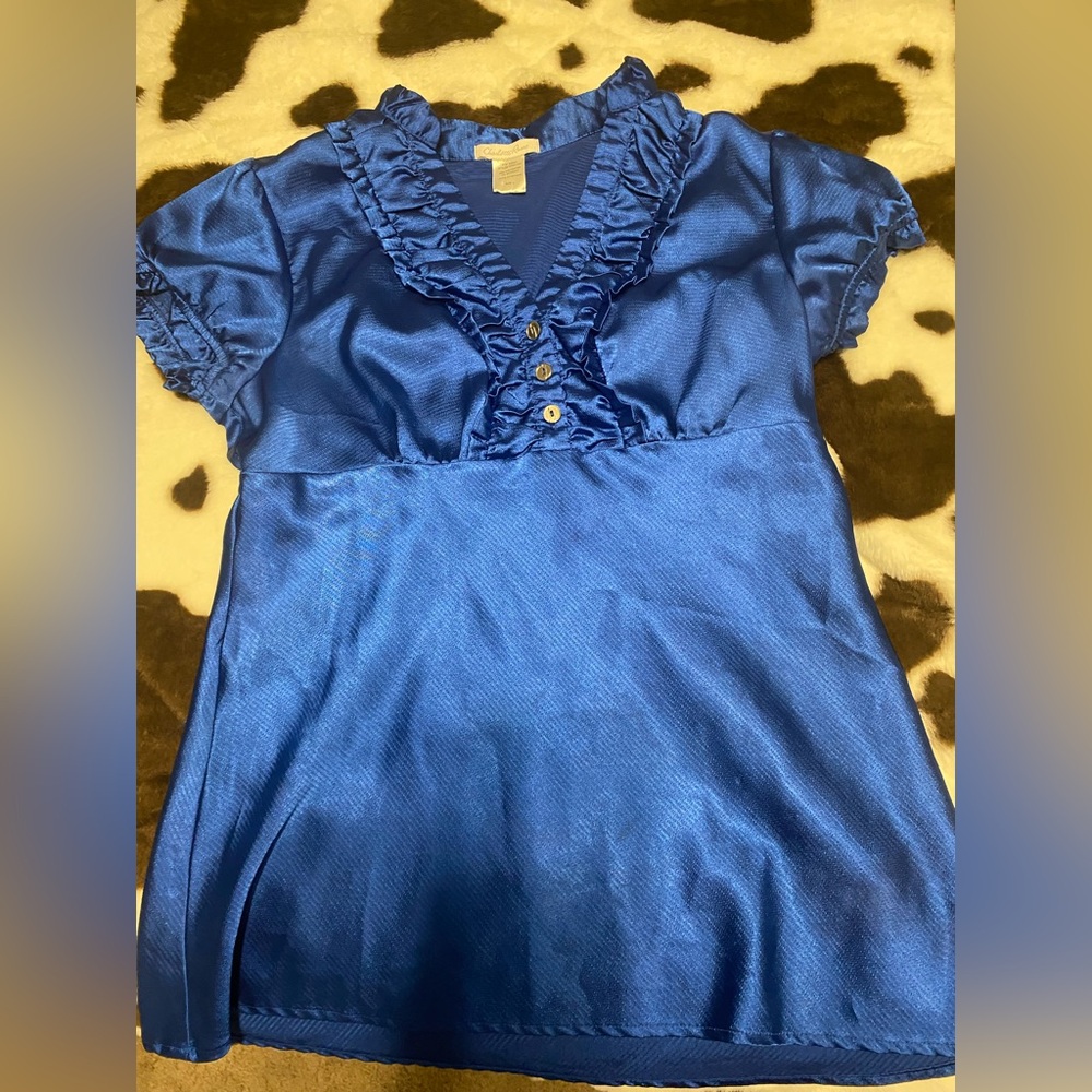 Charlotte Russe blouse size large.